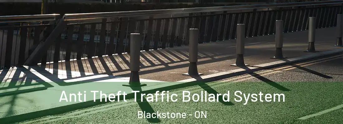  Anti Theft Traffic Bollard System Blackstone - ON