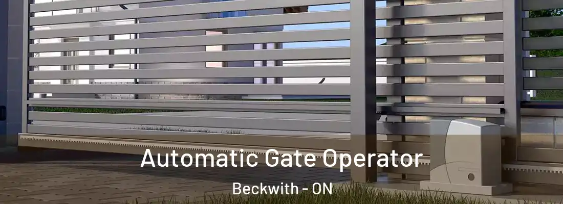 Automatic Gate Operator Beckwith - ON