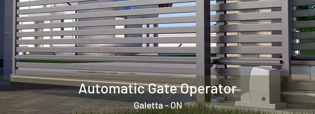  Automatic Gate Operator Galetta - ON