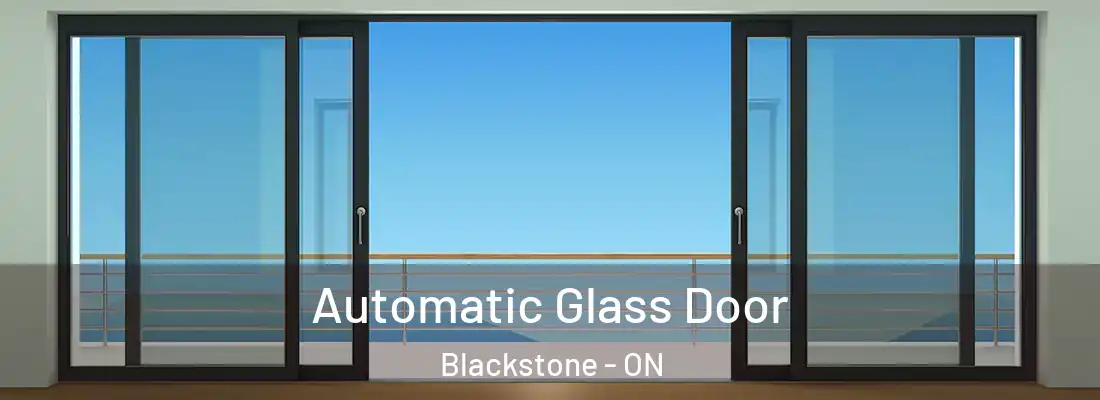  Automatic Glass Door Blackstone - ON
