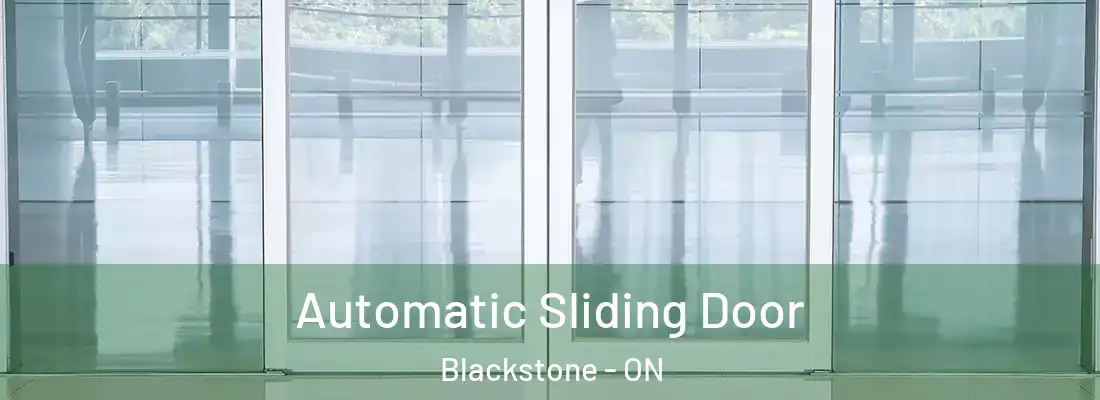  Automatic Sliding Door Blackstone - ON