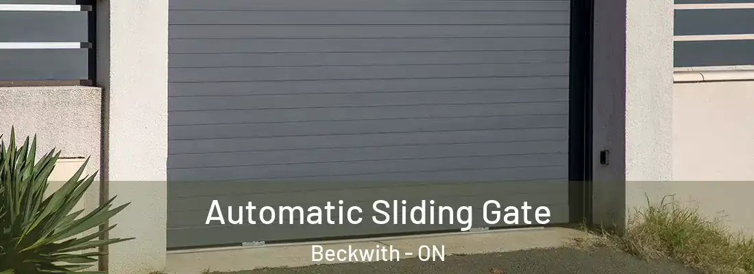  Automatic Sliding Gate Beckwith - ON