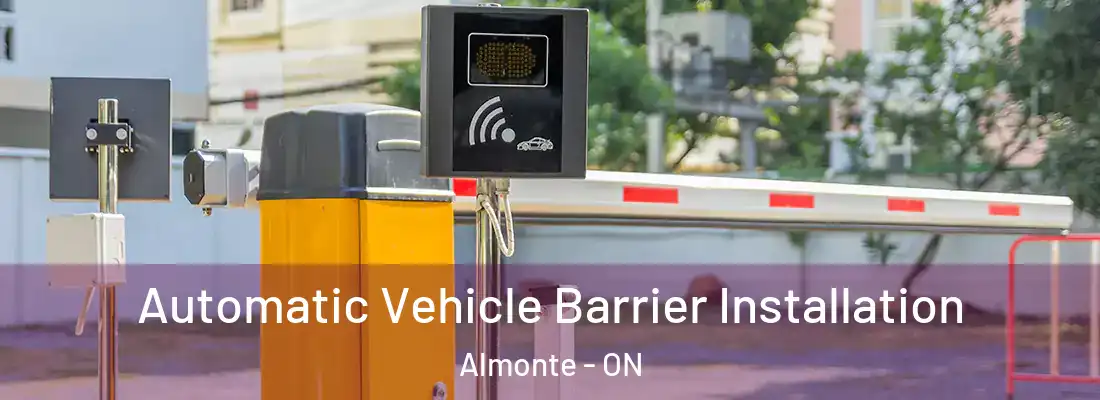  Automatic Vehicle Barrier Installation Almonte - ON