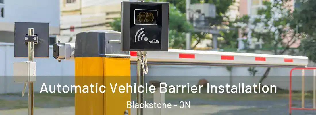  Automatic Vehicle Barrier Installation Blackstone - ON