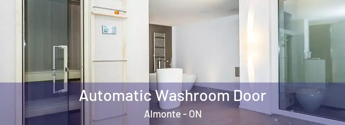  Automatic Washroom Door Almonte - ON