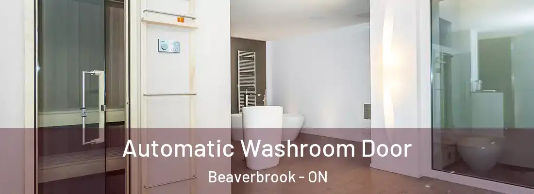  Automatic Washroom Door Beaverbrook - ON