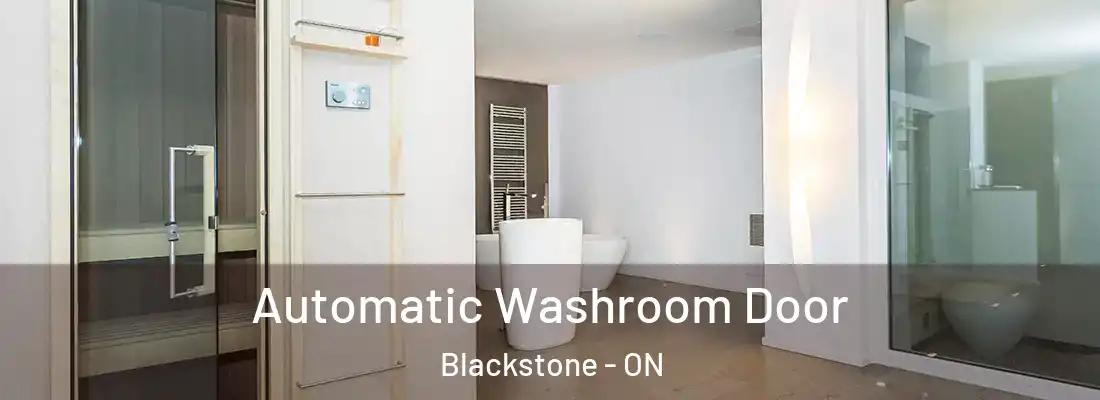  Automatic Washroom Door Blackstone - ON