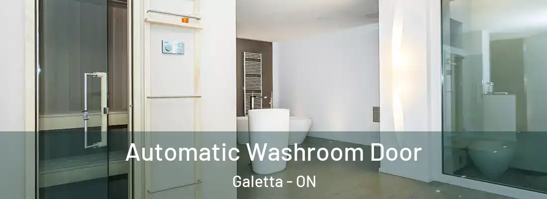  Automatic Washroom Door Galetta - ON