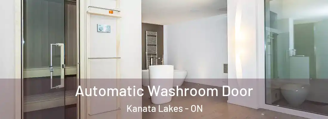  Automatic Washroom Door Kanata Lakes - ON