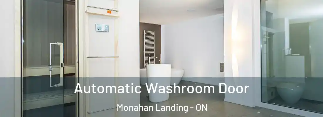  Automatic Washroom Door Monahan Landing - ON