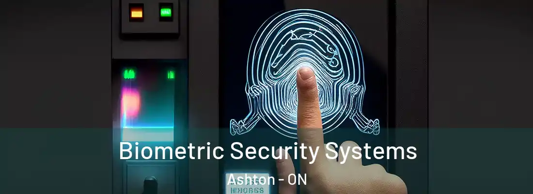  Biometric Security Systems Ashton - ON