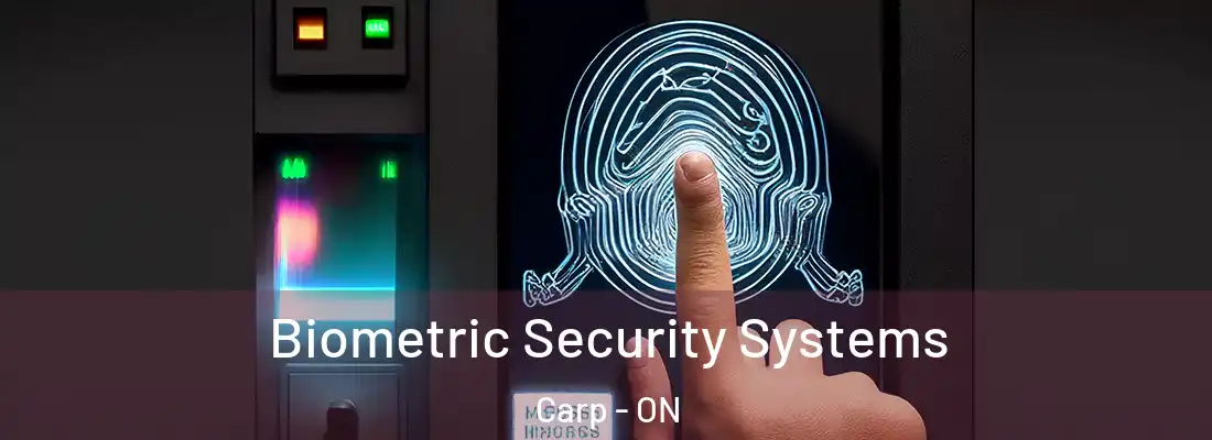  Biometric Security Systems Carp - ON