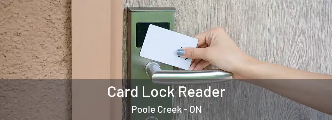  Card Lock Reader Poole Creek - ON