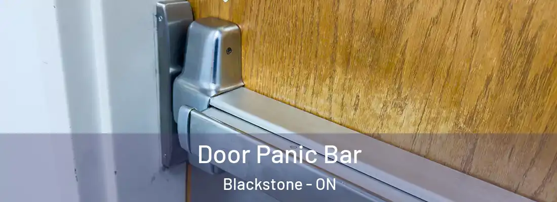  Door Panic Bar Blackstone - ON