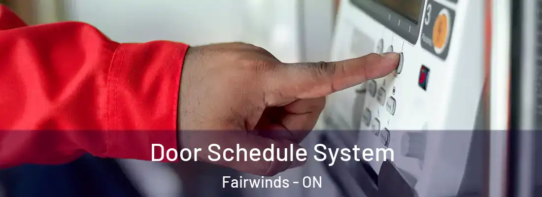  Door Schedule System Fairwinds - ON