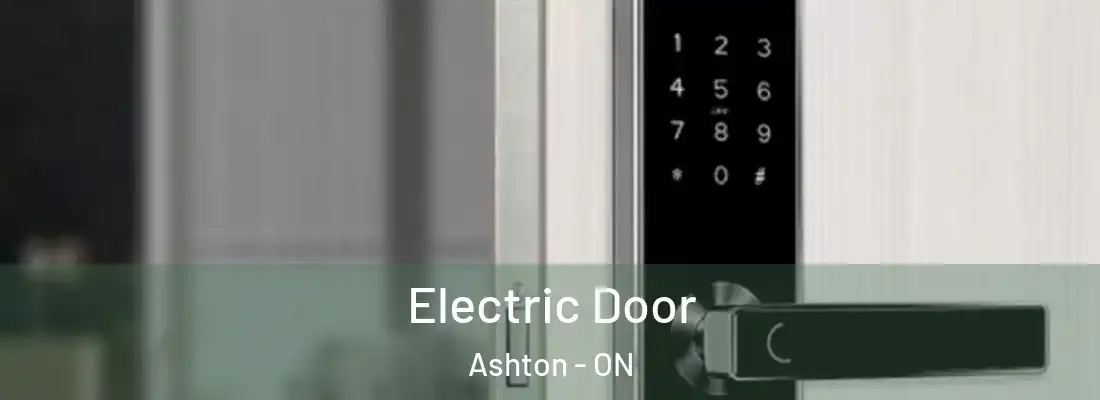  Electric Door Ashton - ON