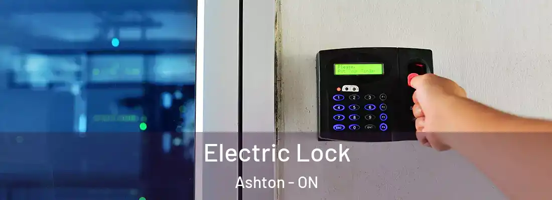  Electric Lock Ashton - ON