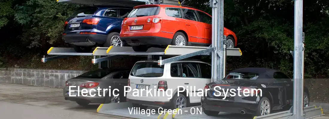  Electric Parking Pillar System Village Green - ON