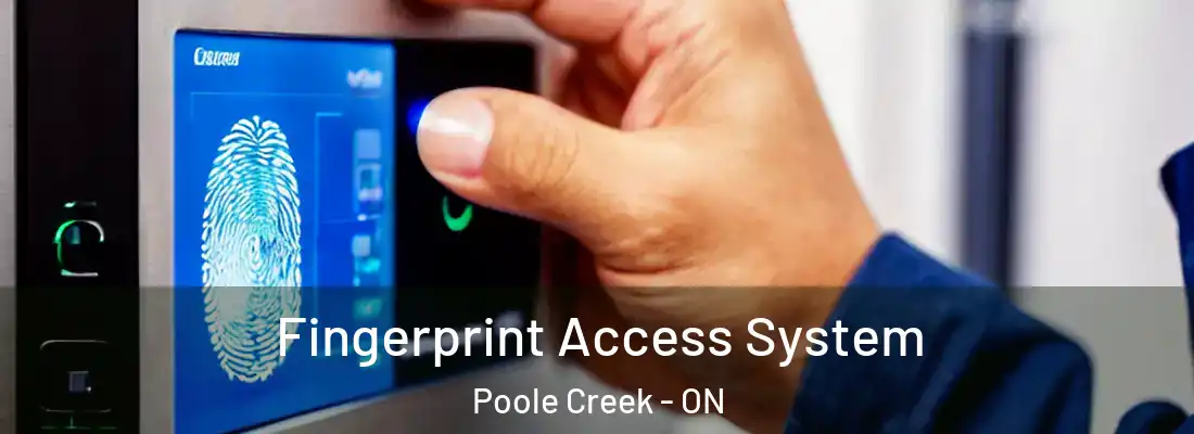  Fingerprint Access System Poole Creek - ON