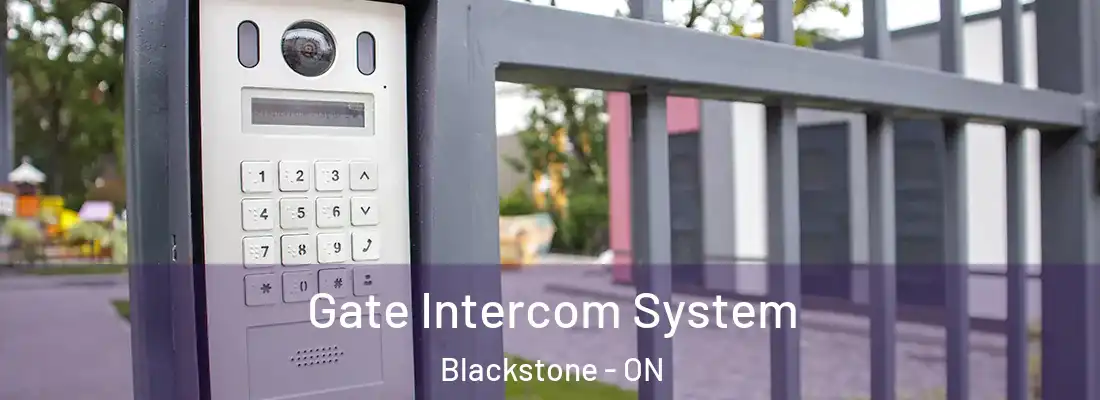  Gate Intercom System Blackstone - ON