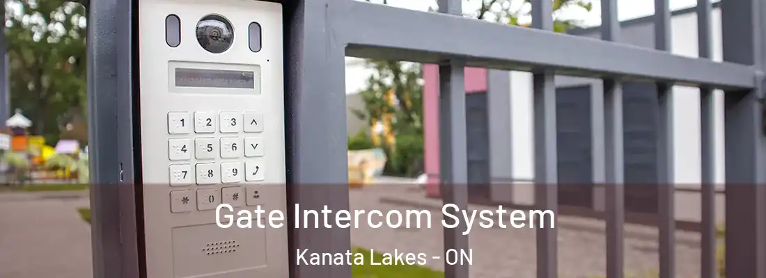  Gate Intercom System Kanata Lakes - ON