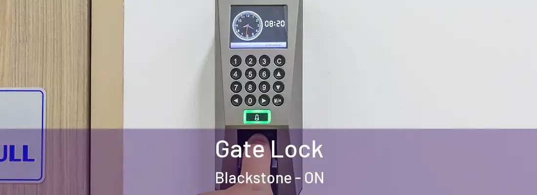  Gate Lock Blackstone - ON