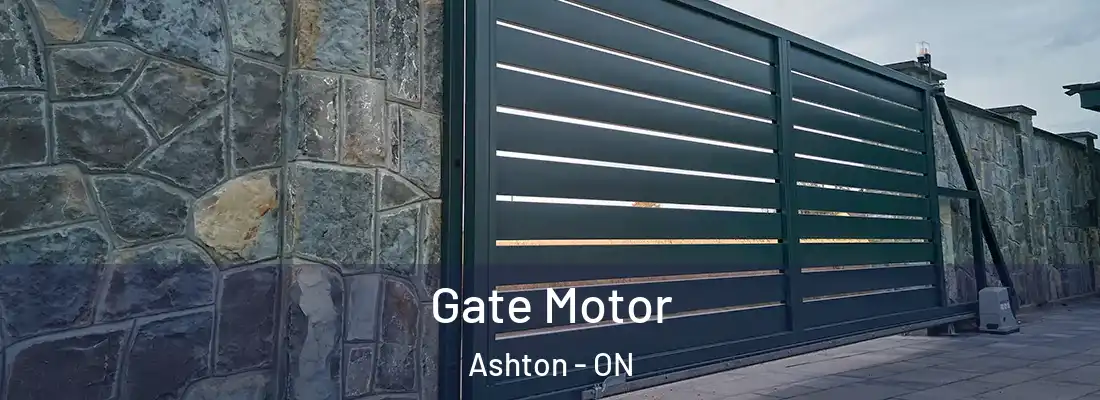  Gate Motor Ashton - ON