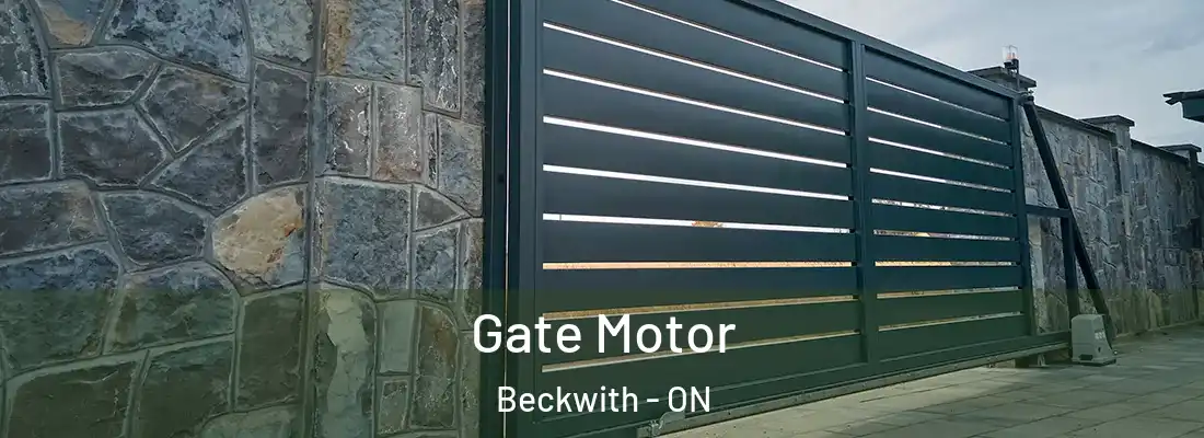  Gate Motor Beckwith - ON