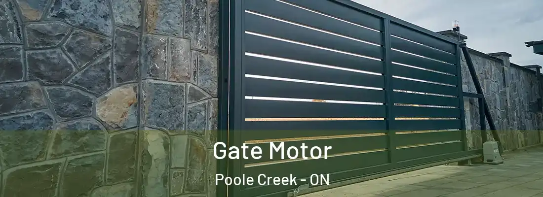  Gate Motor Poole Creek - ON