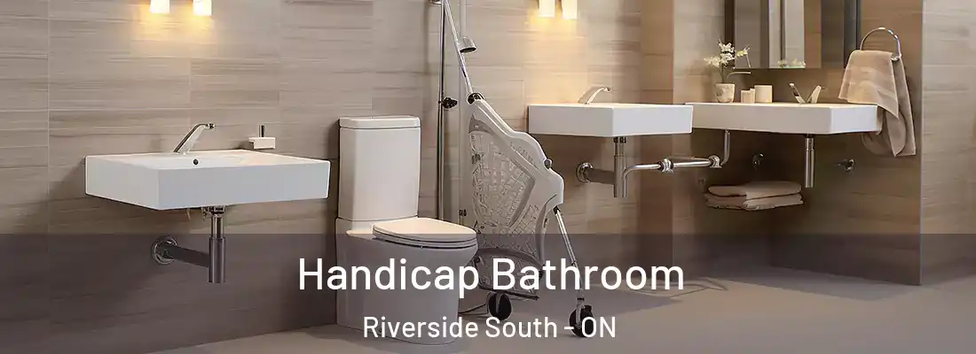  Handicap Bathroom Riverside South - ON