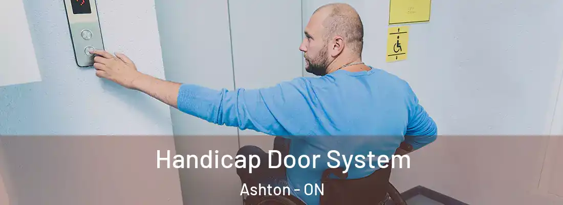  Handicap Door System Ashton - ON