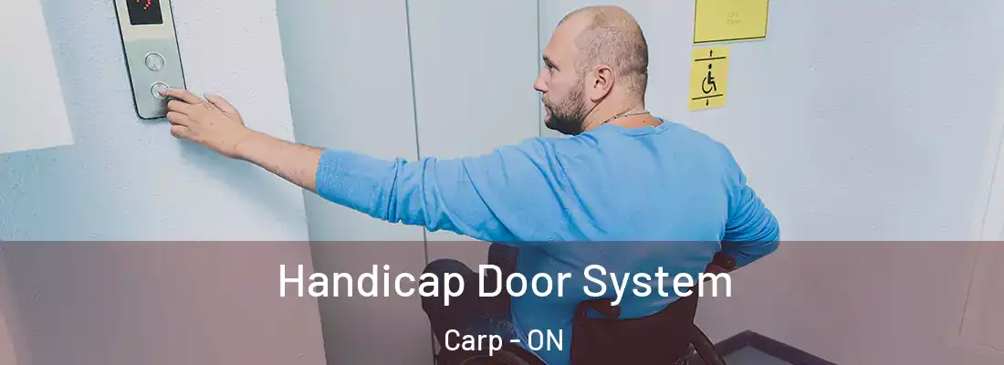  Handicap Door System Carp - ON