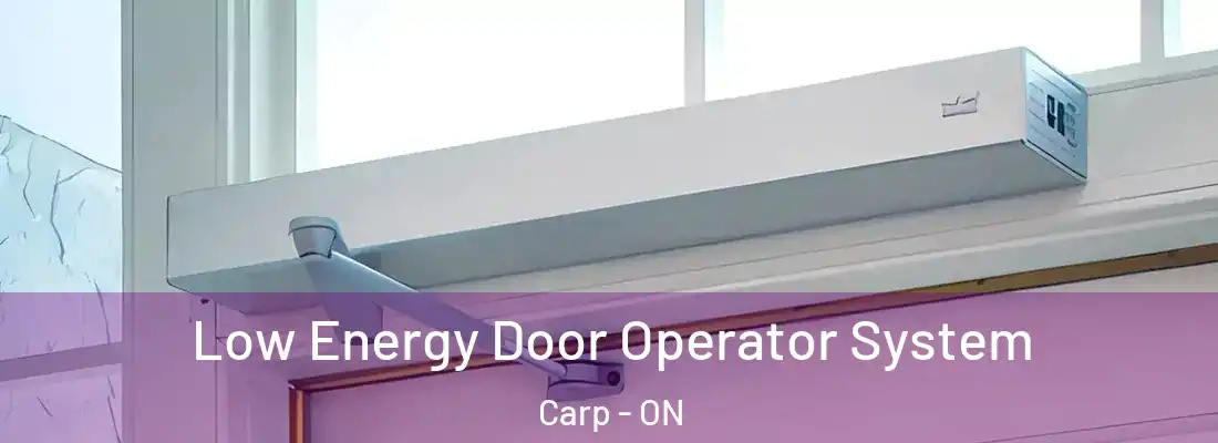  Low Energy Door Operator System Carp - ON