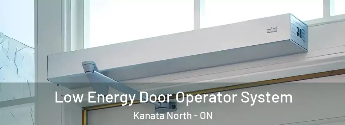  Low Energy Door Operator System Kanata North - ON