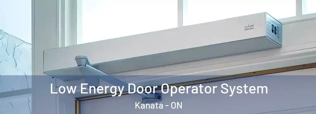  Low Energy Door Operator System Kanata - ON