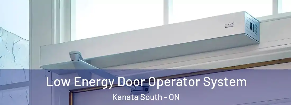  Low Energy Door Operator System Kanata South - ON
