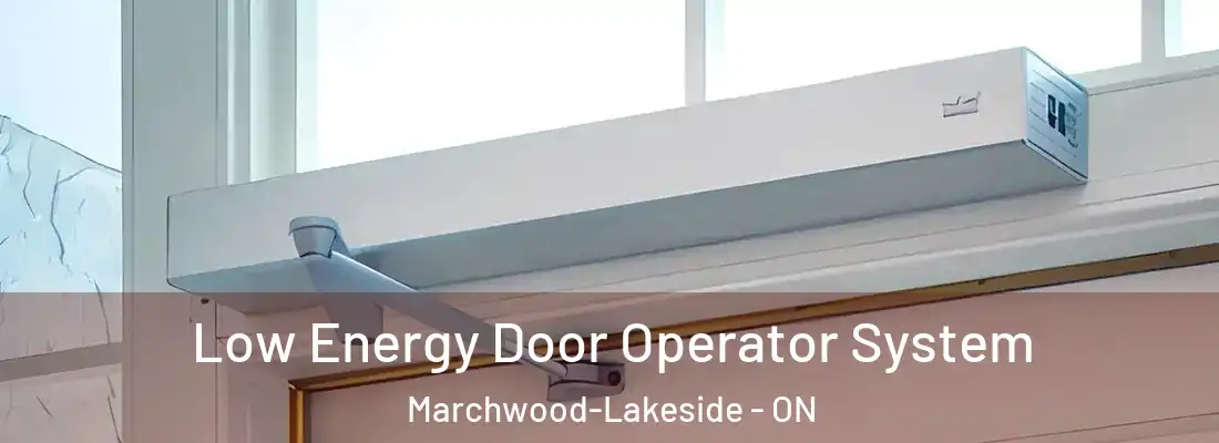  Low Energy Door Operator System Marchwood-Lakeside - ON