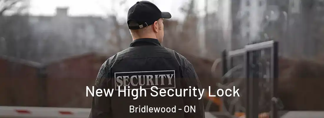  New High Security Lock Bridlewood - ON