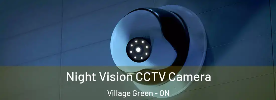  Night Vision CCTV Camera Village Green - ON