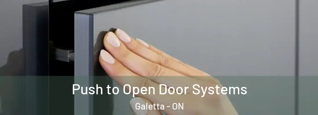  Push to Open Door Systems Galetta - ON