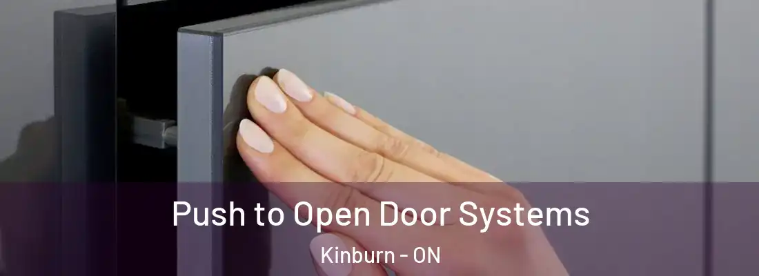  Push to Open Door Systems Kinburn - ON