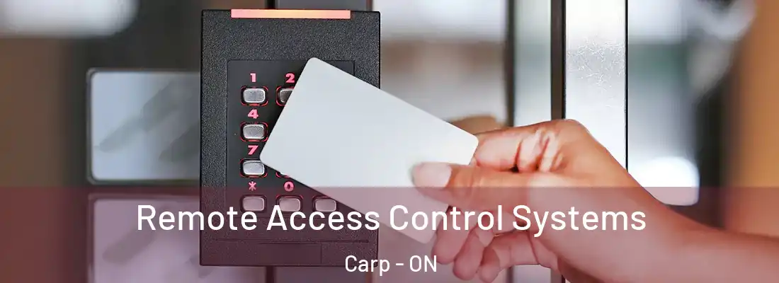  Remote Access Control Systems Carp - ON