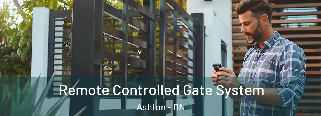 Remote Controlled Gate System Ashton - ON