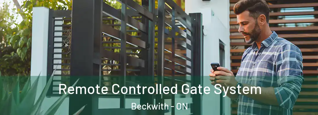  Remote Controlled Gate System Beckwith - ON