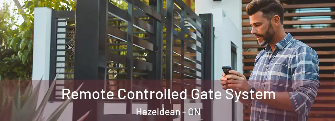  Remote Controlled Gate System Hazeldean - ON