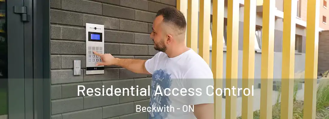  Residential Access Control Beckwith - ON