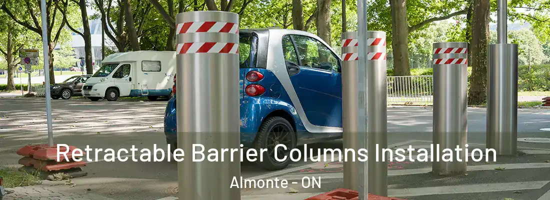  Retractable Barrier Columns Installation Almonte - ON