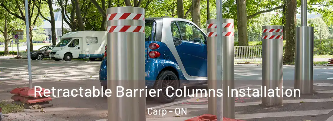  Retractable Barrier Columns Installation Carp - ON