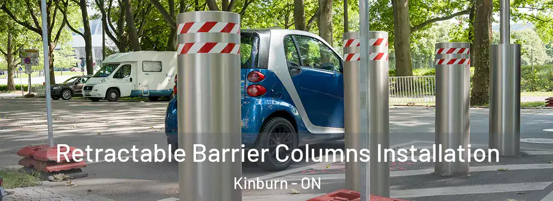 Retractable Barrier Columns Installation Kinburn - ON