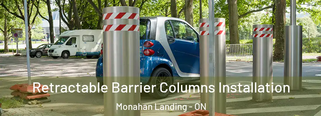  Retractable Barrier Columns Installation Monahan Landing - ON